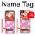 S3500 Pink Floral Pattern Hülle Schutzhülle Taschen für Motorola Razr 50