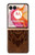 S2529 Leo Zodiac Tattoo Brown Graphic Print Hülle Schutzhülle Taschen für Motorola Razr 50 Ultra