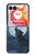 S3693 Grim White Wolf Full Moon Hülle Schutzhülle Taschen für Motorola Razr 50 Ultra