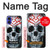 S0223 Vampire Skull Tattoo Hülle Schutzhülle Taschen für iPhone 16