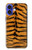 S0576 Tiger Skin Hülle Schutzhülle Taschen für iPhone 16