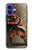 S0796 Japan Red Samurai Hülle Schutzhülle Taschen für iPhone 16
