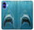 S0830 White Shark Hülle Schutzhülle Taschen für iPhone 16