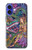 S1240 Bali Painting Hülle Schutzhülle Taschen für iPhone 16