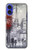 S1295 Eiffel Painting of Paris Hülle Schutzhülle Taschen für iPhone 16