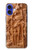 S1307 Fish Wood Carving Graphic Printed Hülle Schutzhülle Taschen für iPhone 16