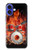 S1431 Skull Drum Fire Rock Hülle Schutzhülle Taschen für iPhone 16