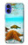 S1679 Starfish Sea Beach Hülle Schutzhülle Taschen für iPhone 16
