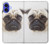 S1852 Pug Dog Hülle Schutzhülle Taschen für iPhone 16