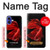 S2092 Red Siamese Fighting Fish Hülle Schutzhülle Taschen für iPhone 16