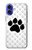 S2355 Paw Foot Print Hülle Schutzhülle Taschen für iPhone 16
