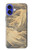 S2680 Japan Art Obi With Stylized Waves Hülle Schutzhülle Taschen für iPhone 16