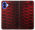 S2879 Red Arowana Fish Scale Hülle Schutzhülle Taschen für iPhone 16