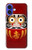 S3023 Japan Good Luck Daruma Doll Hülle Schutzhülle Taschen für iPhone 16