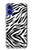 S3056 Zebra Skin Texture Graphic Printed Hülle Schutzhülle Taschen für iPhone 16