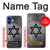S3107 Judaism Star of David Symbol Hülle Schutzhülle Taschen für iPhone 16