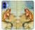 S3184 Little Mermaid Painting Hülle Schutzhülle Taschen für iPhone 16