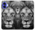 S3372 Lion Face Hülle Schutzhülle Taschen für iPhone 16