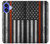 S3472 Firefighter Thin Red Line Flag Hülle Schutzhülle Taschen für iPhone 16