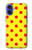 S3526 Red Spot Polka Dot Hülle Schutzhülle Taschen für iPhone 16
