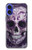 S3582 Purple Sugar Skull Hülle Schutzhülle Taschen für iPhone 16