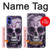 S3582 Purple Sugar Skull Hülle Schutzhülle Taschen für iPhone 16
