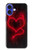 S3682 Devil Heart Hülle Schutzhülle Taschen für iPhone 16