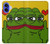 S3945 Pepe Love Middle Finger Hülle Schutzhülle Taschen für iPhone 16