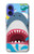 S3947 Shark Helicopter Cartoon Hülle Schutzhülle Taschen für iPhone 16