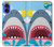 S3947 Shark Helicopter Cartoon Hülle Schutzhülle Taschen für iPhone 16