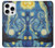 S0213 Van Gogh Starry Nights Hülle Schutzhülle Taschen für iPhone 16 pro