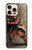 S0796 Japan Red Samurai Hülle Schutzhülle Taschen für iPhone 16 pro