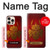 S0820 Samurai Mask Helmet Hülle Schutzhülle Taschen für iPhone 16 pro