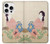 S0889 Japan Art Kimono Hülle Schutzhülle Taschen für iPhone 16 pro
