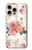 S1859 Rose Pattern Hülle Schutzhülle Taschen für iPhone 16 pro