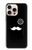 S1946 Sir Mustache Minimalism Hülle Schutzhülle Taschen für iPhone 16 pro