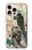 S2086 Peacock Painting Hülle Schutzhülle Taschen für iPhone 16 pro
