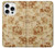 S2180 Flower Floral Vintage Pattern Hülle Schutzhülle Taschen für iPhone 16 pro