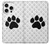 S2355 Paw Foot Print Hülle Schutzhülle Taschen für iPhone 16 pro