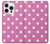 S2358 Pink Polka Dots Hülle Schutzhülle Taschen für iPhone 16 pro