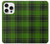 S2373 Tartan Green Pattern Hülle Schutzhülle Taschen für iPhone 16 pro