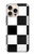 S2492 Black and White Check Hülle Schutzhülle Taschen für iPhone 16 pro