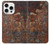 S2714 Rust Steel Texture Graphic Printed Hülle Schutzhülle Taschen für iPhone 16 pro