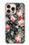 S2727 Vintage Rose Pattern Hülle Schutzhülle Taschen für iPhone 16 pro