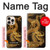 S2804 Chinese Gold Dragon Printed Hülle Schutzhülle Taschen für iPhone 16 pro