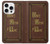 S2824 Once Upon a Time Book Cover Hülle Schutzhülle Taschen für iPhone 16 pro