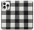 S2842 Black and White Buffalo Check Pattern Hülle Schutzhülle Taschen für iPhone 16 pro