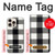 S2842 Black and White Buffalo Check Pattern Hülle Schutzhülle Taschen für iPhone 16 pro