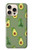 S3285 Avocado Fruit Pattern Hülle Schutzhülle Taschen für iPhone 16 pro