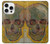 S3359 Vincent Van Gogh Skull Hülle Schutzhülle Taschen für iPhone 16 pro